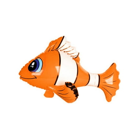 Inflatable Orange Tropical Clown Fish Balloon Decoration
