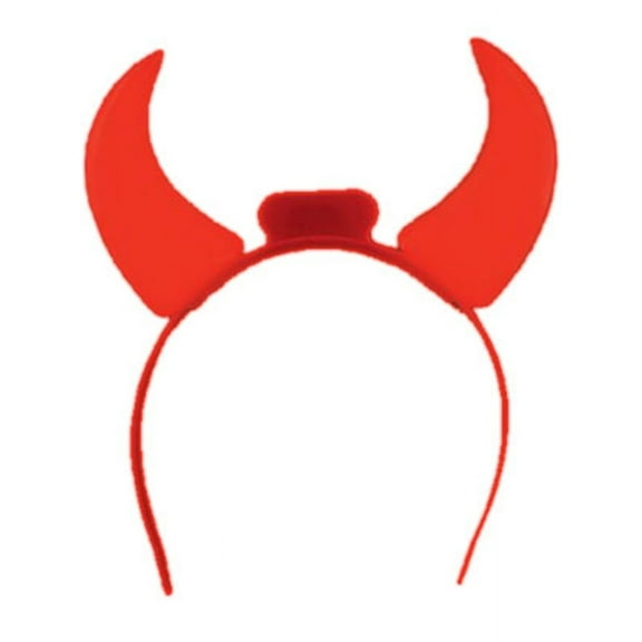 Rhode Island Novelty Light-up Devil Horns Headband, One per Order