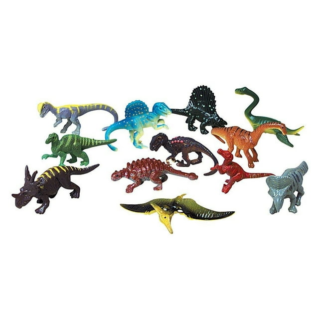 Rhode Island Novelty Lot 12 Assorted 23" Jurassic Prehistoric Dinosaur