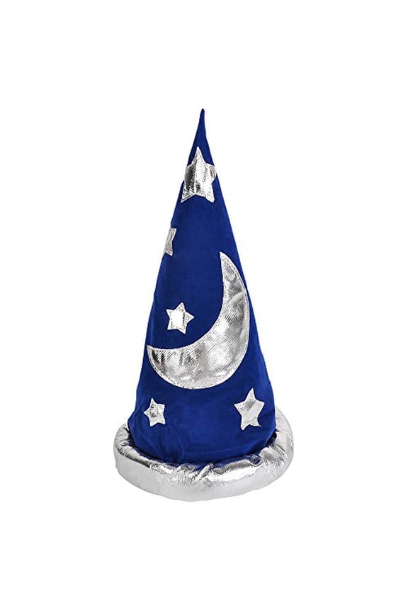 Men's Halloween Wizard Hat, Blue