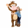 thumbnail image 1 of Rhode Island Novelty Monkey Animal Inflatable, 57 Inch Vinyl Blow Up Monkey for Parties & Decor, 1 of 2
