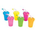 thumbnail image 1 of Rhode Island Novelty Neon Sipper Cups - 12 per Order, 1 of 6