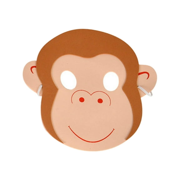 New Halloween Costume Party Foam Zoo Animal Monkey Mask
