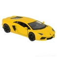 thumbnail image 1 of Rhode Island Novelty - Pull Back Die-Cast Metal Vehicle- MATTE LAMBORGHINI AVENTADOR (Yellow)(5 in) 1:38 Scale, 1 of 1