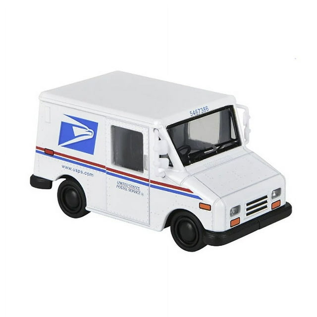 Rhode Island Novelty Pull Back DieCast Metal Vehicle MINI USPS