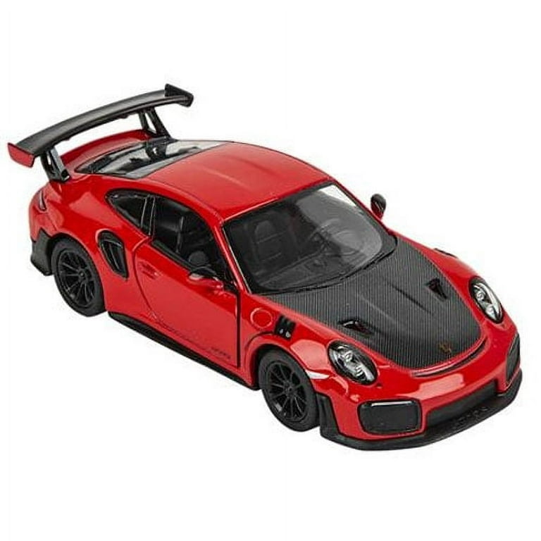 Rhode Island Novelty - Pull Back Die-Cast Metal Vehicle - PORSCHE 911 GT2  RS (Red)(5 inch)