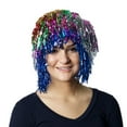 thumbnail image 1 of Rhode Island Novelty Rainbow Multi Color Tinsel Wig, 1 of 2