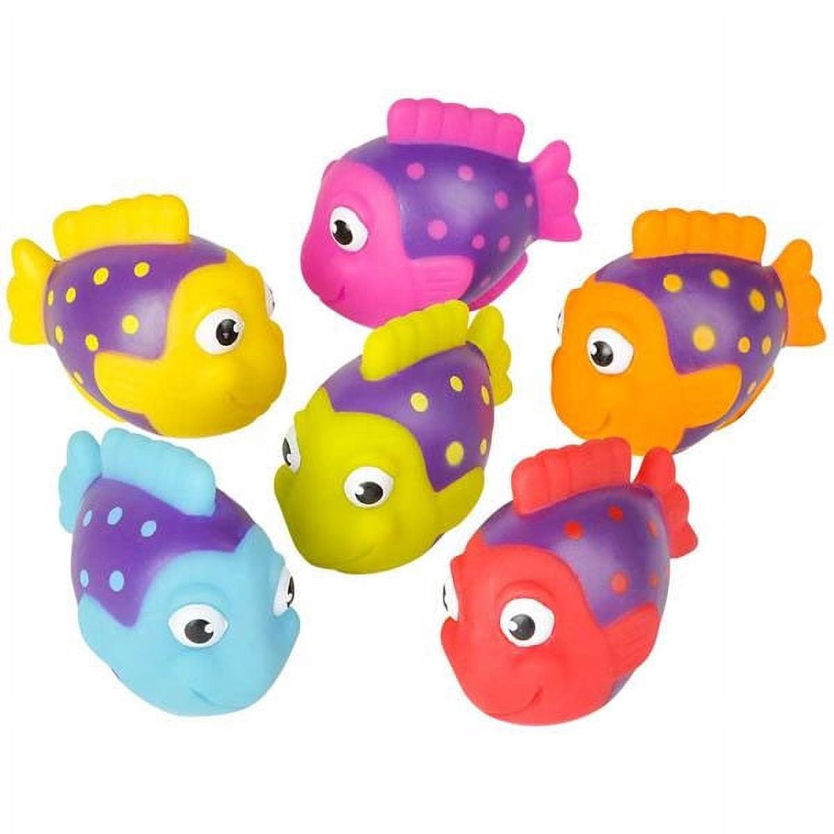 Rhode Island Novelty - Rubber Bath Toys - TROPICAL FISH (Set of 6 ...