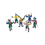 Rhode Island Novelty Set of 12 2.5" Pirate Swashbuckler Figures Halloween Trick or Treat Toys