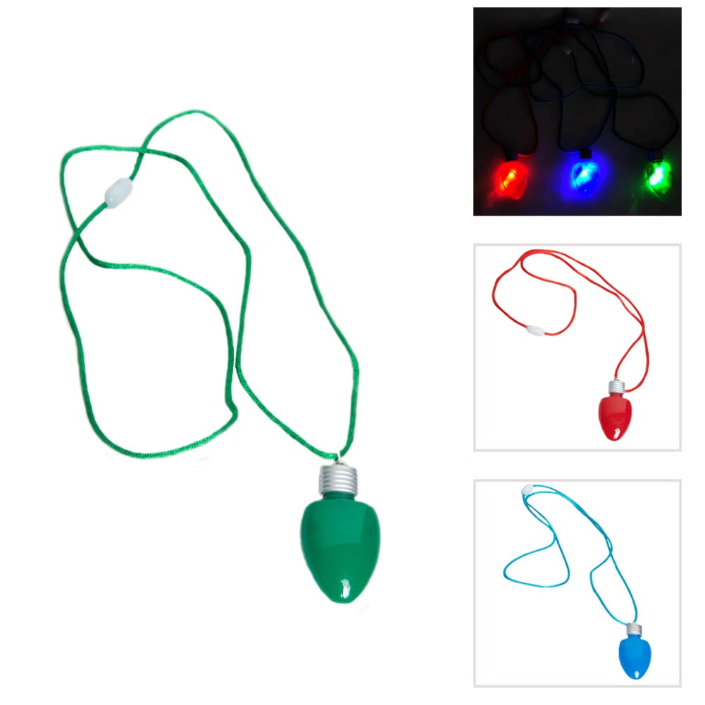 Rhode Island Novelty Set of 12 Flashing Lightup Blinking Christmas