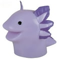 thumbnail image 1 of Rhode Island Novelty - Stretchy Rubber Hand Puppet - AXOLOTL [Purple - 6 inch], 1 of 1