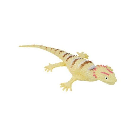 Tan PVC Soft Plastic Reptile Lizard Decoration