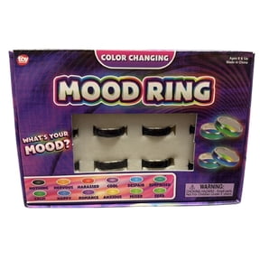 Rhode Island Novelty Toys - COLOR CHANGING MOOD RINGS [Box of 12]