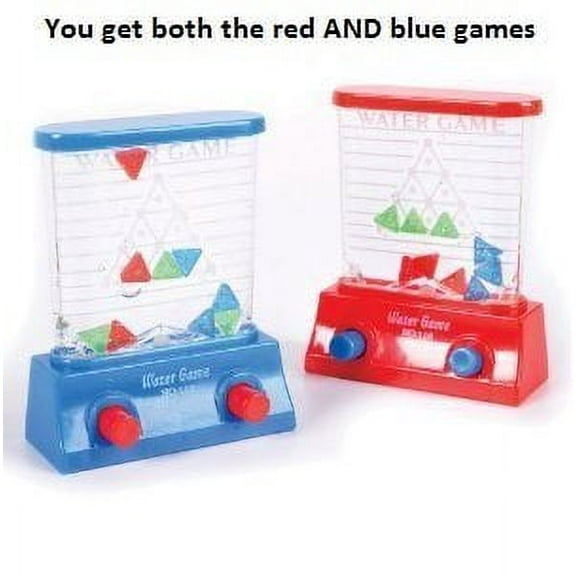 Rhode Island Novelty Triangle Water Game, Blue and Red, 2 Pieces, Board Game