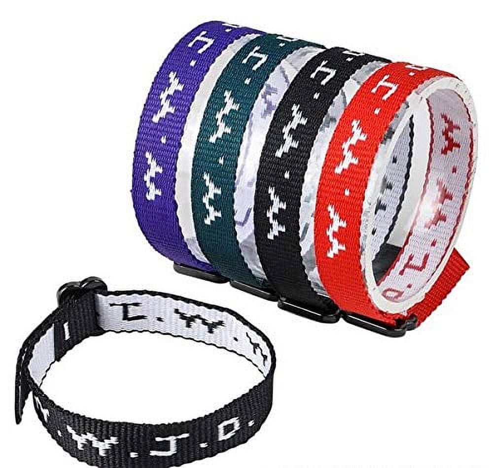 Adjustable Length Woven Wristband Custom Jacquard Wwjd Bracelet - China Wwjd  Bracelet and Wwjd Wristband price | Made-in-China.com