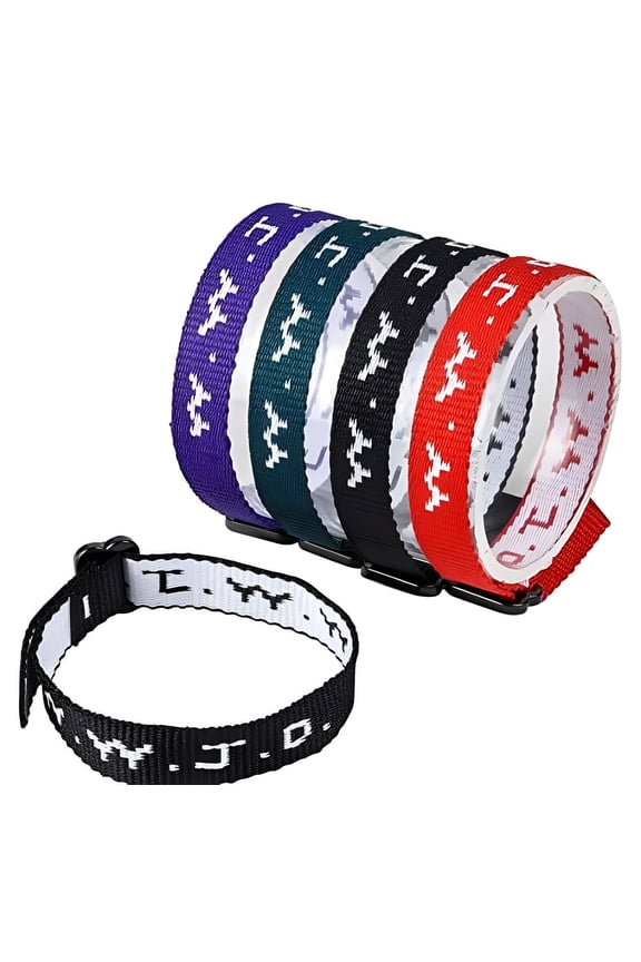 W.W.J.D. Webbing Bracelet Assortment (12 pc)