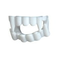 thumbnail image 1 of Rhode Island Novelty White Economy Plastic Vampire Werewolf Fangs Halloween Costume Accessory, 1 of 2