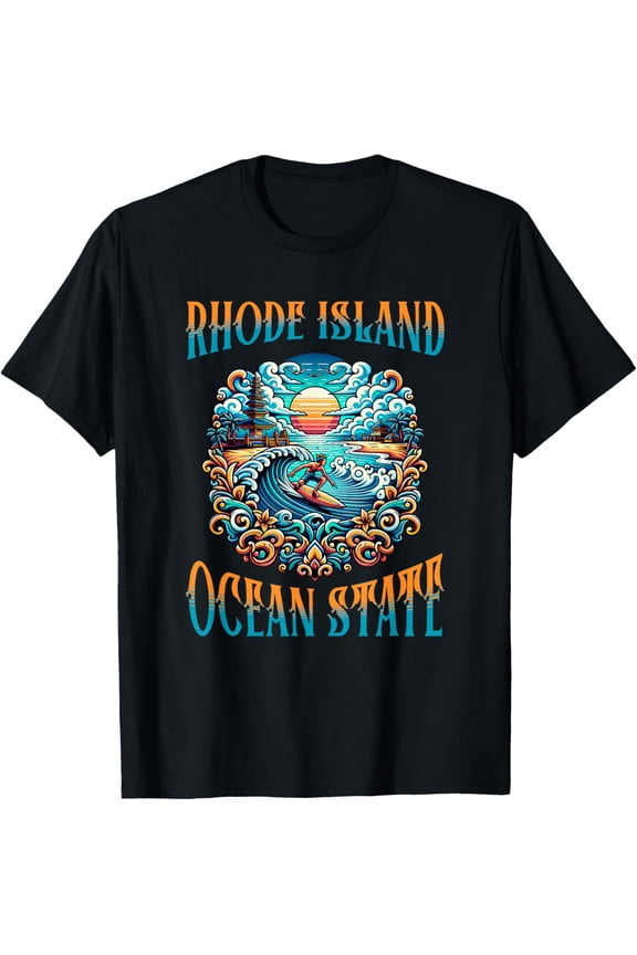 Rhode Island Ocean State T Shirt