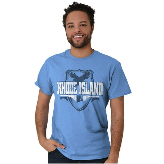 Rhode Island Pride RI Gameday Spirit Men's Graphic T Shirt Tees Brisco Brands S