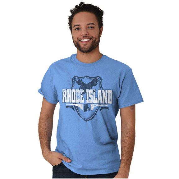 Rhode Island Pride RI Gameday Spirit Men's Graphic T Shirt Tees Brisco Brands X