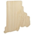 thumbnail image 1 of Rhode Island State Silhouette Wood Shape Unfinished Piece Cutout Craft DIY Projects - 4.70 Inch Size - 1/8 Inch Thick, 1 of 7