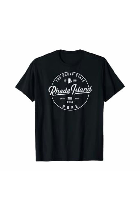Rhode Island T-Shirt, US State Travel Vacation Shirts RI USA, Unisex T-Shirt