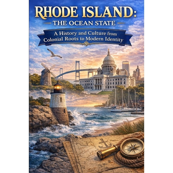 Rhode Island: The Ocean State A History and Culture from Colonial Roots to Modern Identity, (Paperback)