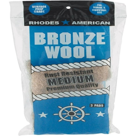 Rhodes American 3 Grade - Steel Wool Pad 3 pk