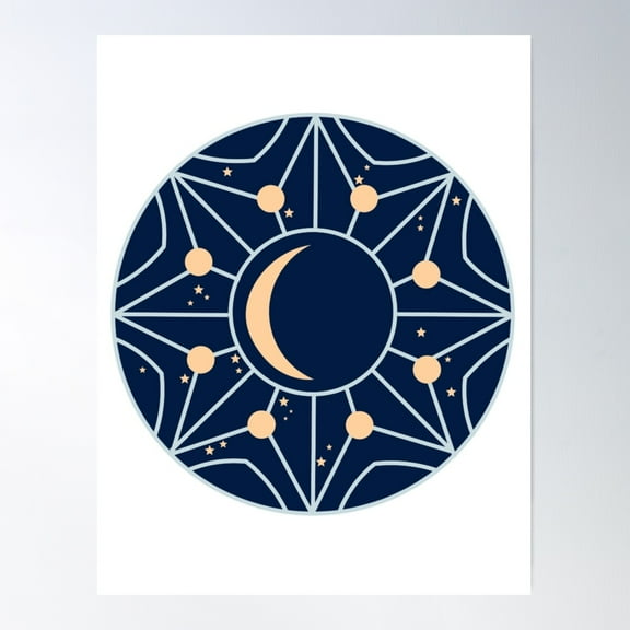 Rhodes College Library Ceiling Poster Wall Art, Modern Wall Decor For Living Room Bedroom, 12x18 UNFRAMED