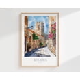 thumbnail image 1 of Rhodes Greece Wall Art Home Decor Design2 Poster Design2 Poster, Stretched Size 12x18, 1 of 4