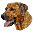 thumbnail image 1 of Rhodesian Ridgeback Dog Embroidered Patch 3" FREE USA SHIPPING, 1 of 1