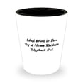 thumbnail image 1 of Rhodesian Ridgeback Dog For Pet Lovers, I Just Want to Be a, Special Rhodesian Ridgeback Dog Shot Glass, Ceramic Cup From Friends, 1 of 1