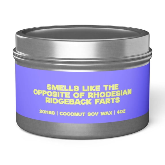 Rhodesian Ridgeback Dog Mom Mother's Day Tin Candle Gifts Funny Home Decor