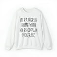 thumbnail image 1 of Rhodesian Ridgeback Dog Mom Mothers Day Sweatshirt, Gifts, Crewneck, 1 of 4