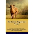 thumbnail image 1 of Rhodesian Ridgeback Guide Rhodesian Ridgeback Guide Includes: Rhodesian Ridgeback Training, Diet, Socializing, Care, Gro, (Paperback), 1 of 1
