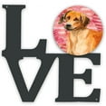 thumbnail image 1 of Rhodesian Ridgeback Love Metal Wall Artwork LOVE, 1 of 2