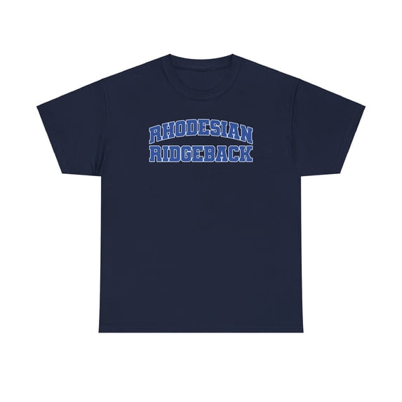 Rhodesian Ridgeback Shirt Gifts Tshirt Crew Neck Short Sleeve