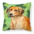 thumbnail image 1 of Rhodesian Ridgeback St.Patricks Fabric Decorative Pillow, 1 of 1