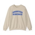 thumbnail image 1 of Rhodesian Ridgeback Sweatshirt Gifts Crew Neck Shirt Long Sleeve Unisex, 1 of 7