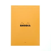 Rhodia Pad, Staple Bound, Lined, 8.25" x 11.75", Orange