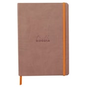 Rhodia Rhodiarama A5 Softcover Notebook, Lined, 160 Pages, Rosewood