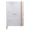 thumbnail image 1 of Rhodia Rhodiarama Soft Notebook - 80 Dots Sheets - 6 x 8 1/4 - Silver, 1 of 3