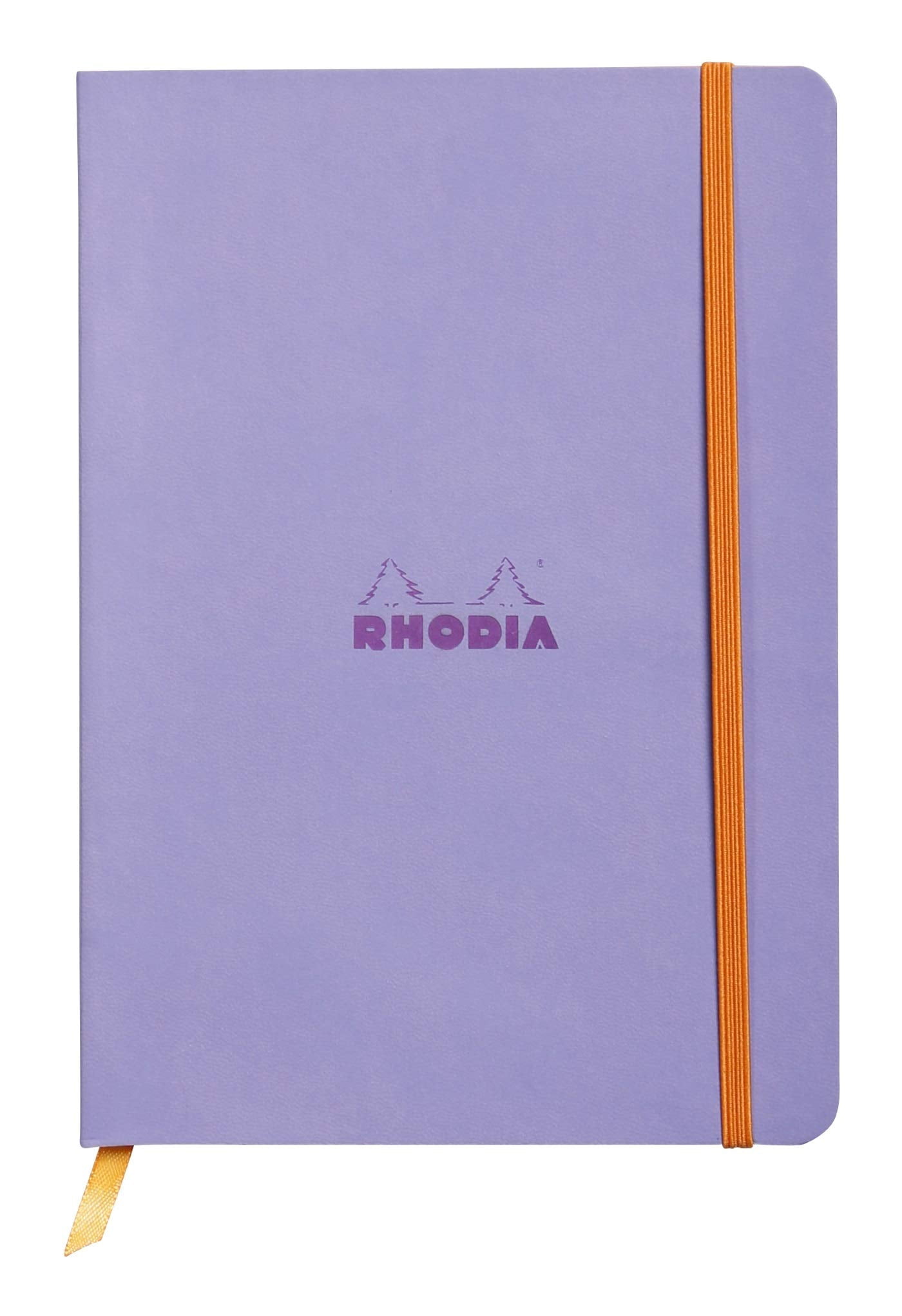 Rhodia - Soft Cover Rhodiarama Notebooks, 6 x 8 1/4 (A5), Iris, Lined