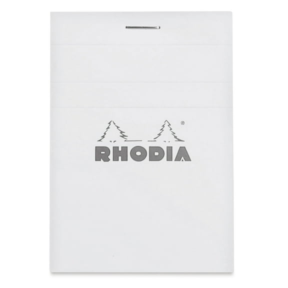 Rhodia Top-Stapled Notepad - Ice, Graph, 3" x 4"