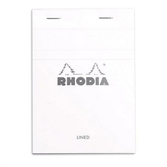 Rhodia Top-Stapled Notepad - Ice, Graph, 4" x 6"