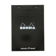 Rhodia dotPad Grid Pad, Soft Bound, Black, 6" x 8.25"