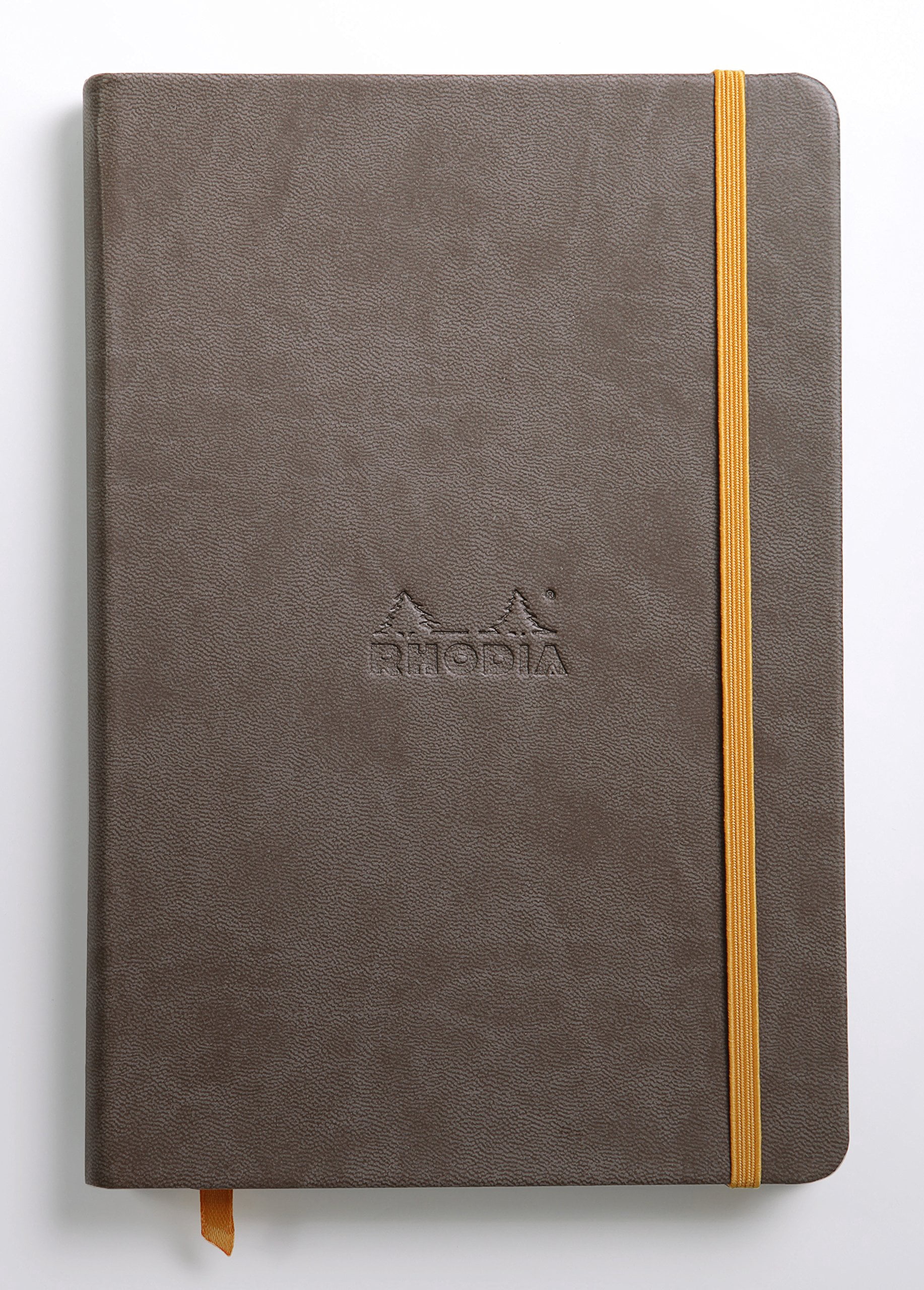 Rhodiarama Hardcover Notebook - Chocolate, A5