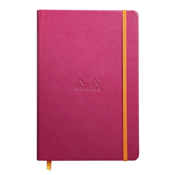 Rhodiarama Hardcover Notebook - Raspberry, A5