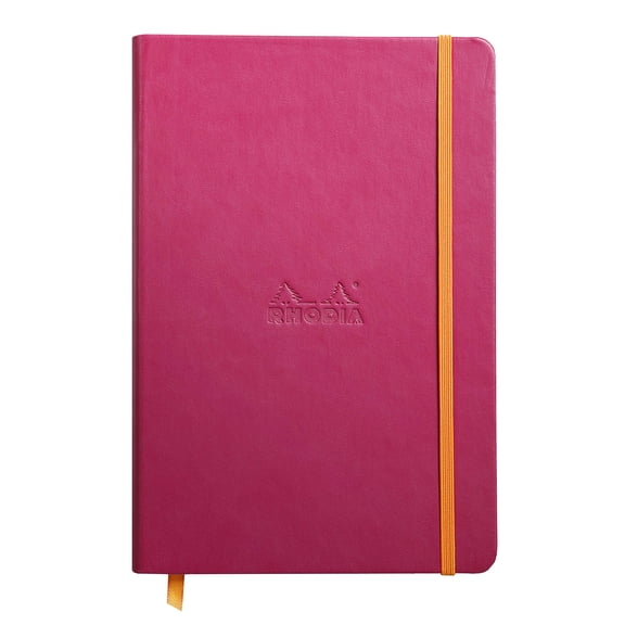 Rhodiarama Hardcover Notebook - Raspberry, A5