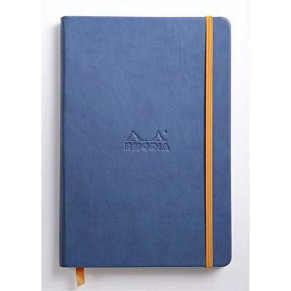 Rhodiarama Hardcover Notebook - Sapphire, A5